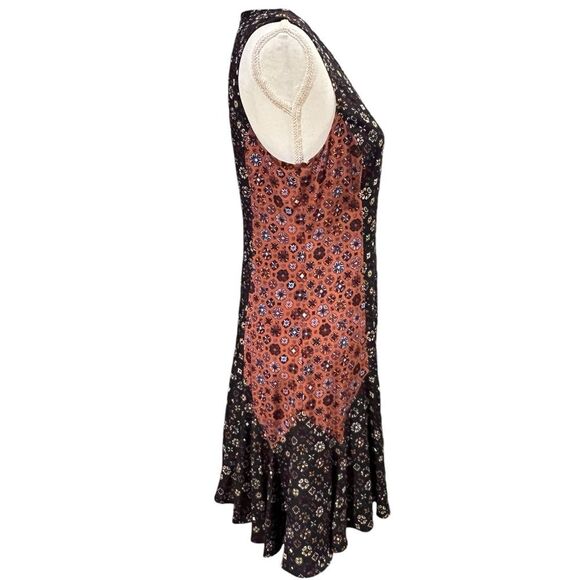 Derek Lam 10 Crosby Foulard Medallion Print Silk Dress Sz 8 Boho Career Office - Picture 6 of 15